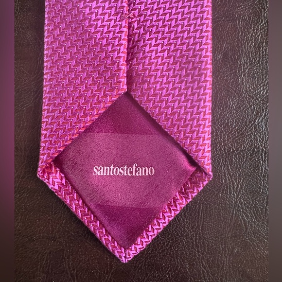 Set of Two SANTO STEFANO 100% SILK TIES - Picture 6 of 7